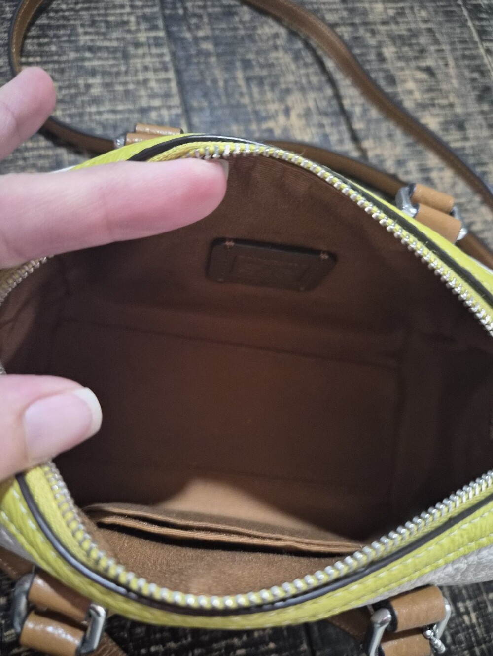 Coach Mini Rowan Colorblock - Picture 3 of 5